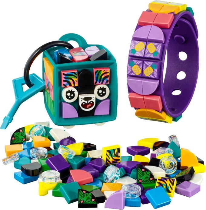 LEGO 41945 Neon Tiger Bracelet & Bag Tag