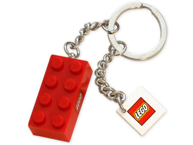 lego block keychain