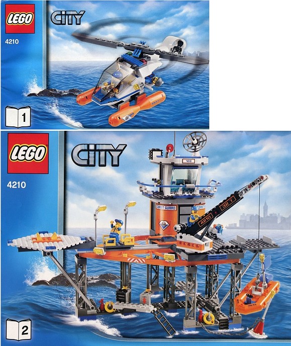 lego city coast guard boat