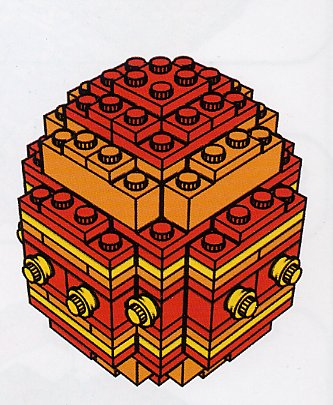 LEGO 4212850 Easter Egg Orange