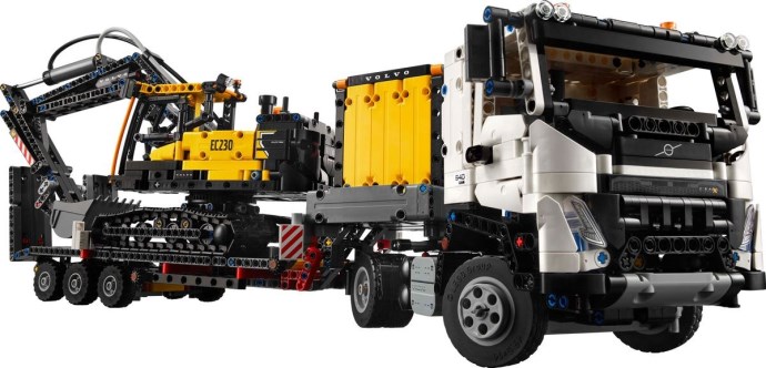 LEGO 42175 Volvo FMX Truck & EC230 Electric Excavator | Brickset