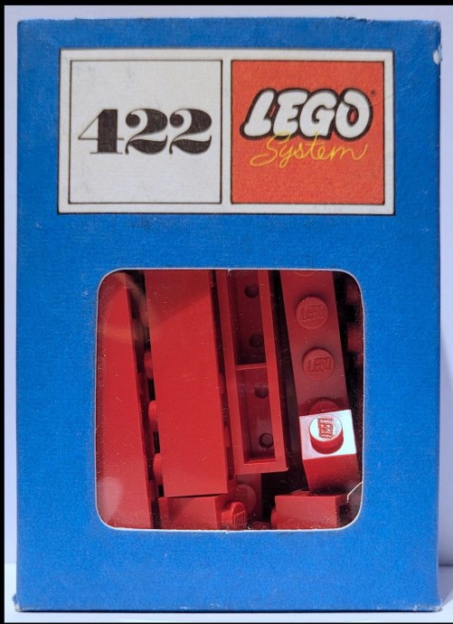 LEGO 422 1 x 1, 1 x 2, 1 x 4, 1 x 6, 1 x 8 Bricks