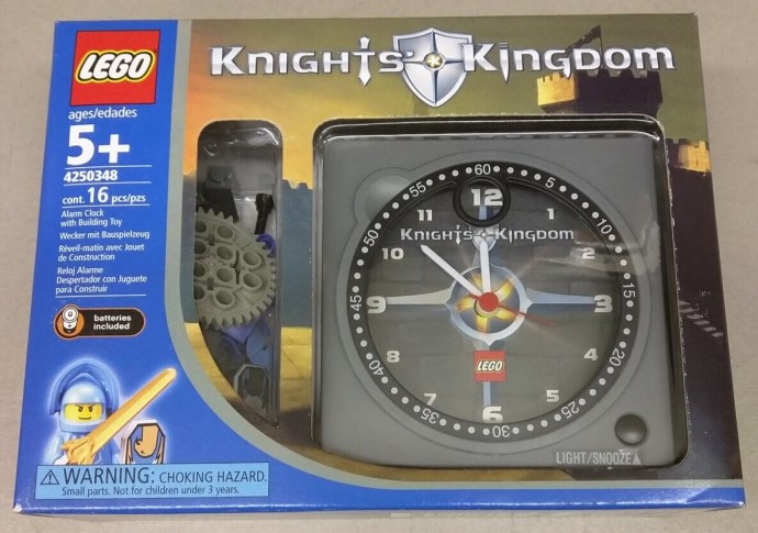 LEGO 4250348 Knight's Kingdom Alarm Clock