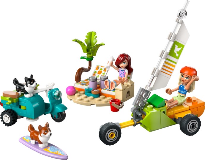 Surfing Dogs and Scooter Adventure