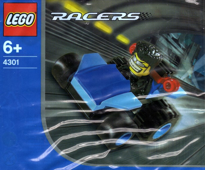 Blue LEGO Car