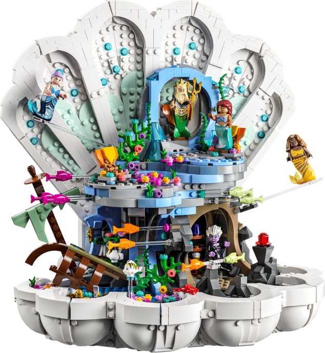 LEGO 43225 The Little Mermaid Royal Clamshell