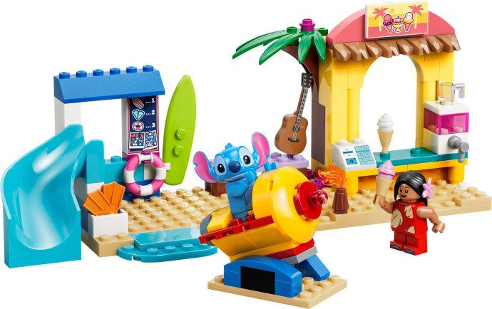 Diversión en la Playa con Lilo y Stitch