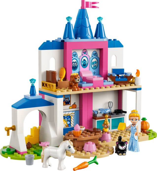 Castillo de Cenicienta y sus Amigos Animales