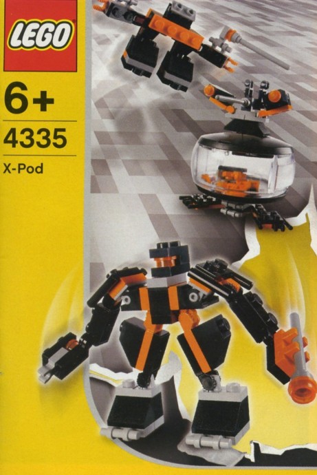 LEGO 4335 Black Robot Pod