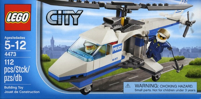 4473: Police Helicopter | Brickset 