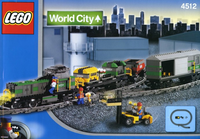 LEGO 4512: Cargo Train | Brickset: set guide and database