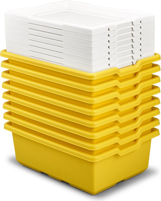 LEGO 45496 Medium Storage Yellow (8 pack)