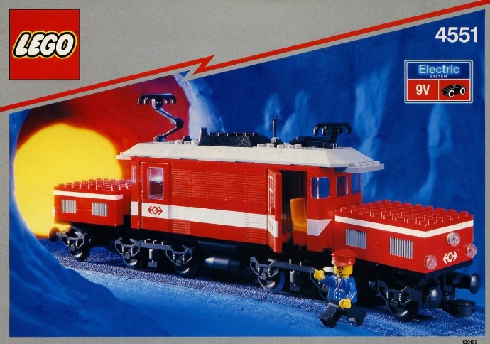 LEGO 4551 Crocodile Locomotive