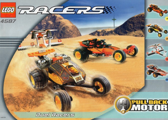 LEGO 4587 Duel Racers | Brickset