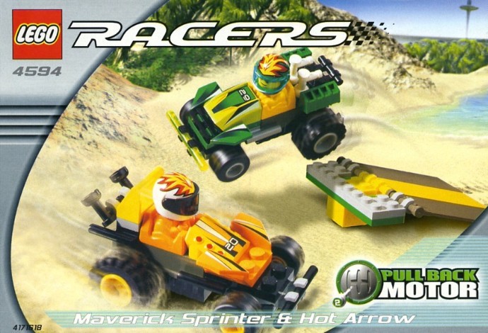 LEGO 4594 Maverick Sprinter & Hot Arrow