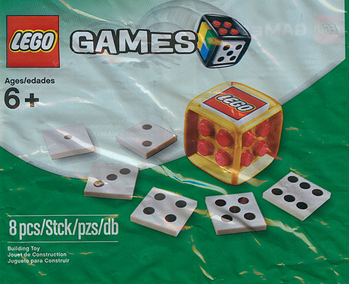 LEGO 4648939 Gold Dice