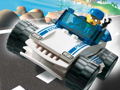 Speedy Police Car