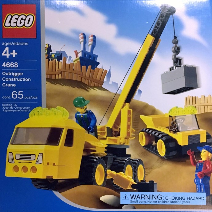 Outrigger Construction Crane
