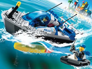LEGO 4669 Turbo-Charged Police Boat