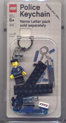 LEGO 4676 Police Key Chain