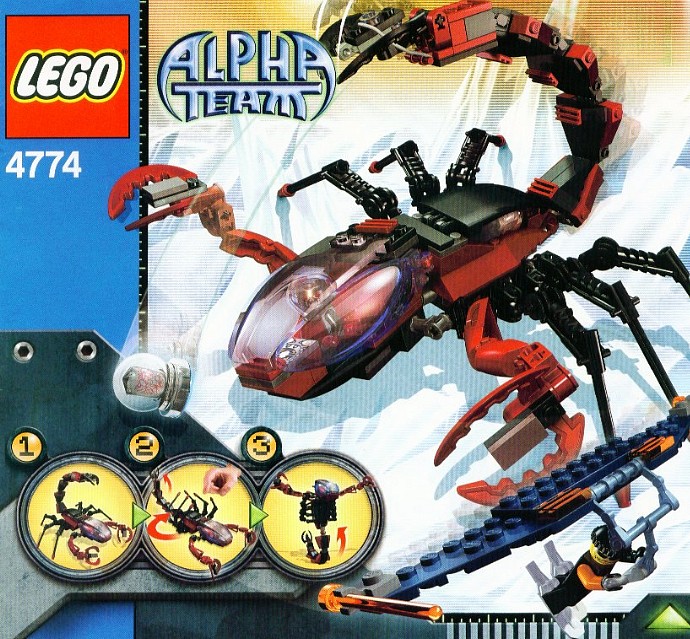 LEGO 4774 Scorpion Orb Launcher