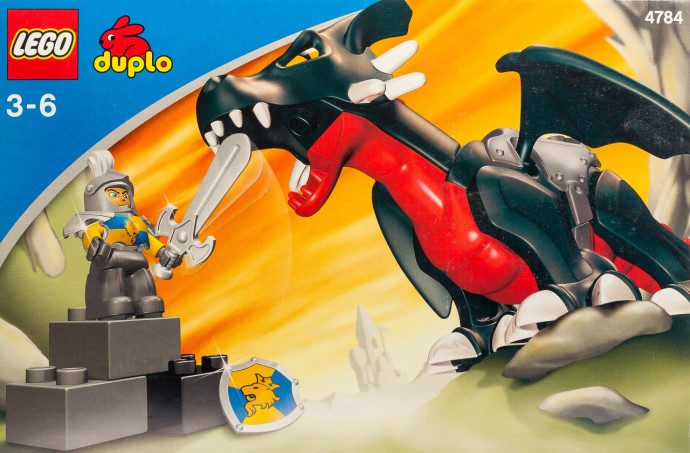LEGO 4784 Castle Black Dragon