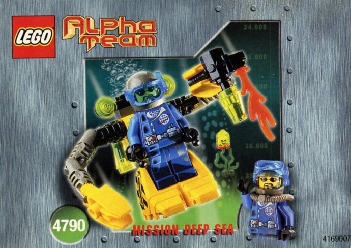 LEGO 4790 Alpha Team Robot Diver