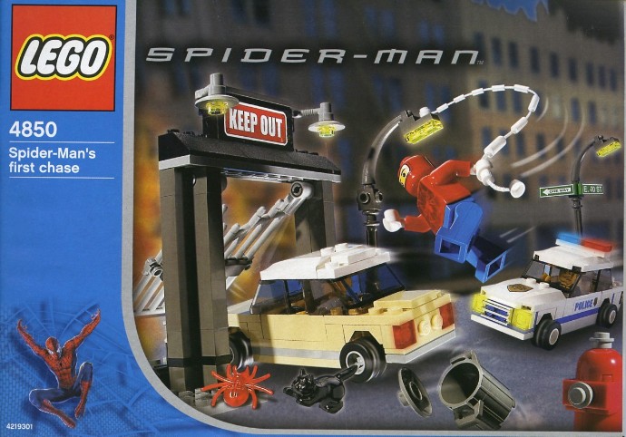 4850-1: Spider-Man's first chase | Brickset: LEGO set guide and database