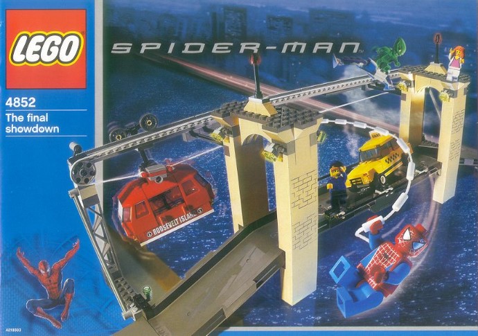 LEGO 4852 Spider-Man vs. Green Goblin -- The final showdown