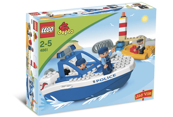 LEGO 4861 Police Boat