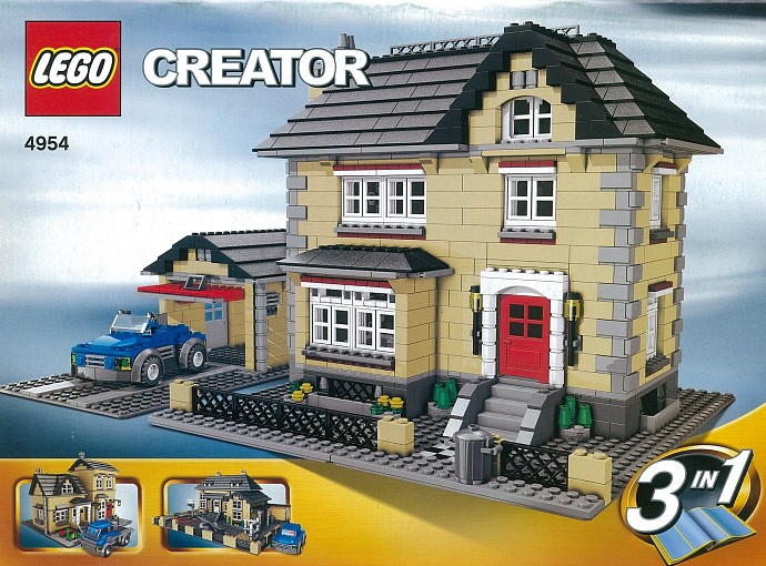 Farmakologi Tilmeld Antibiotika LEGO 4954 Model Town House | Brickset