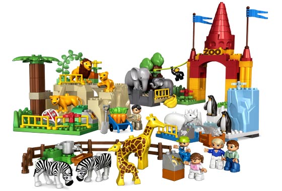 forening lille Dæmon LEGO 4960 Giant Zoo | Brickset