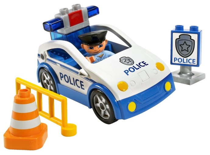 duplo police car