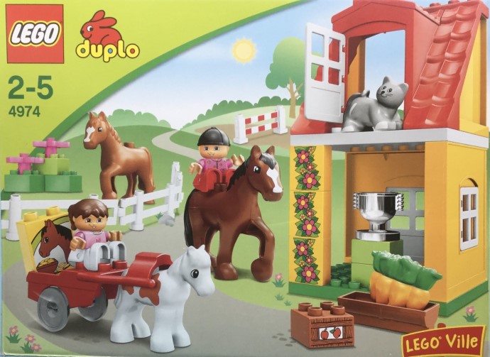 Duplo horses discount