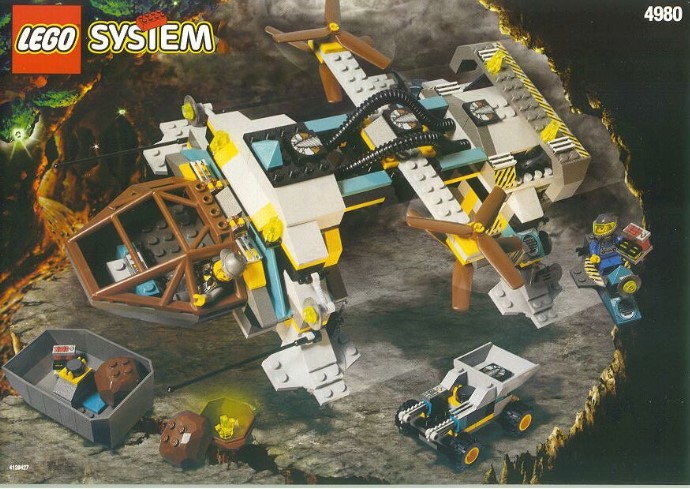 LEGO 4980 The Tunnel Transport | Brickset