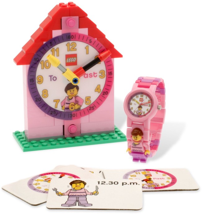 LEGO 5001371 Time-Teacher Girl Minifigure Watch & Clock