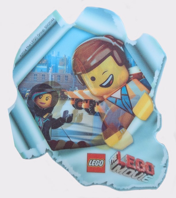 LEGO 5002044 Emmet & Wyldstyle 3D sticker sheet