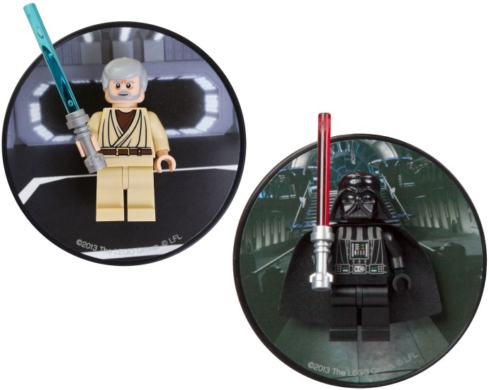 LEGO 5002823 Darth Vader and Obi Wan Kenobi Magnets