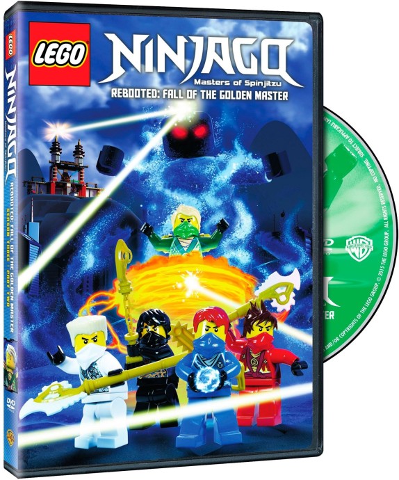 LEGO 5004572 LEGO Ninjago: Masters of Spinjitzu: Rebooted – Fall of the Golden Master DVD