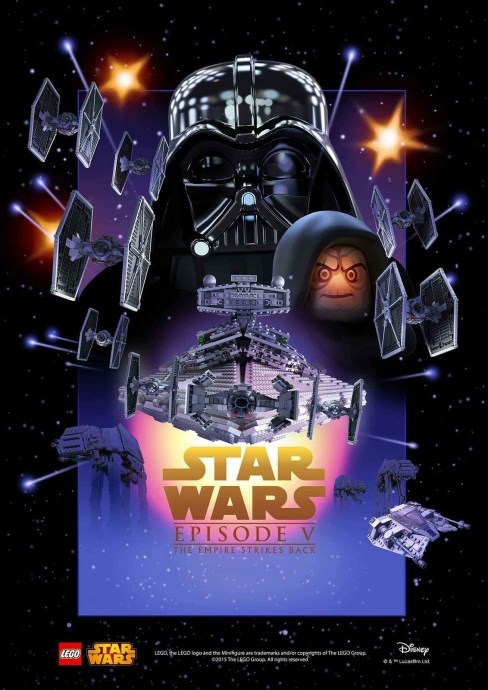 LEGO 5004742 Star Wars Episode V Poster