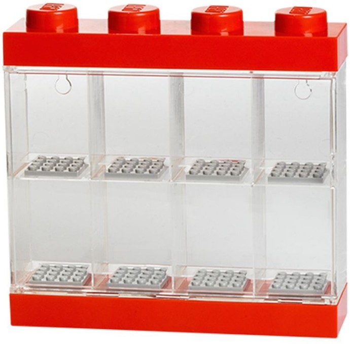 LEGO 5004890 Minifigure Display Case 8 – Red
