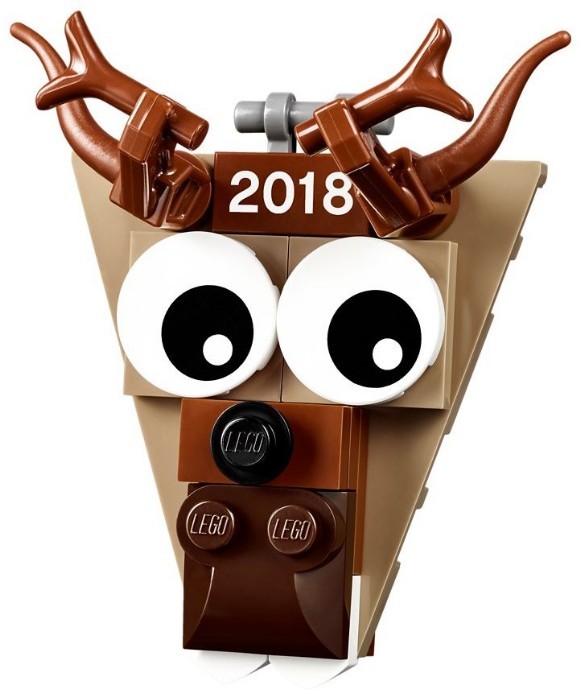 LEGO 5005253 Christmas Ornament 2018 - Reindeer Head