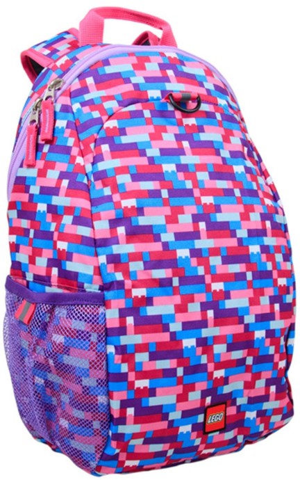 LEGO 5005351 Pink Purple Brick Print Heritage Backpack