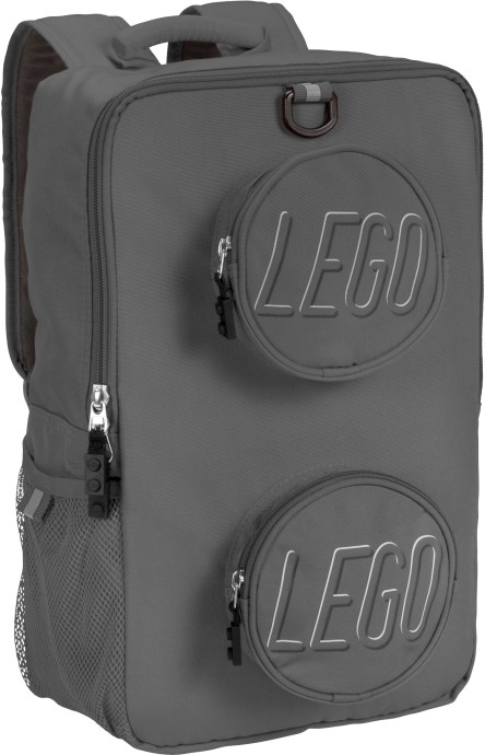 LEGO 5005524 Brick Backpack Gray