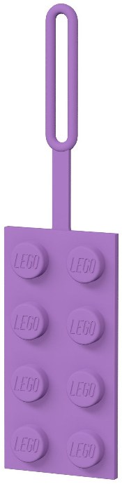 LEGO 5005620 2x4 Lavender Luggage Tag