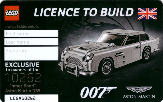 LEGO 5005665 Licence to build
