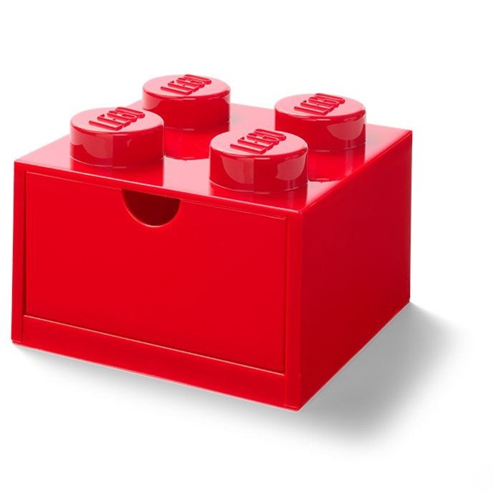 LEGO 5005872 4 Stud Red Desk Drawer