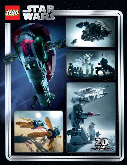 LEGO 5005887 20th Anniversary Star Wars Poster