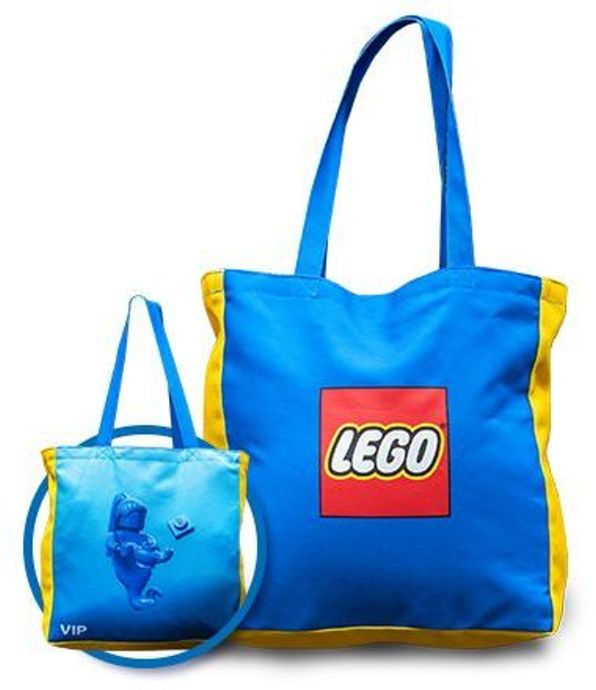 LEGO 5005910 Reversible Canvas Tote Bag 