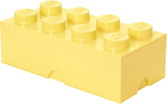 LEGO 5006128 Storage Brick 8 Stud Cool Yellow